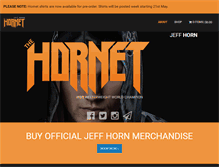 Tablet Screenshot of jeff-horn.com